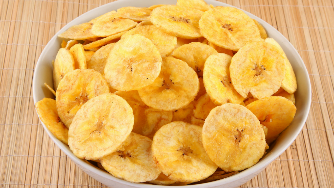 Como fazer banana chips na airfryer