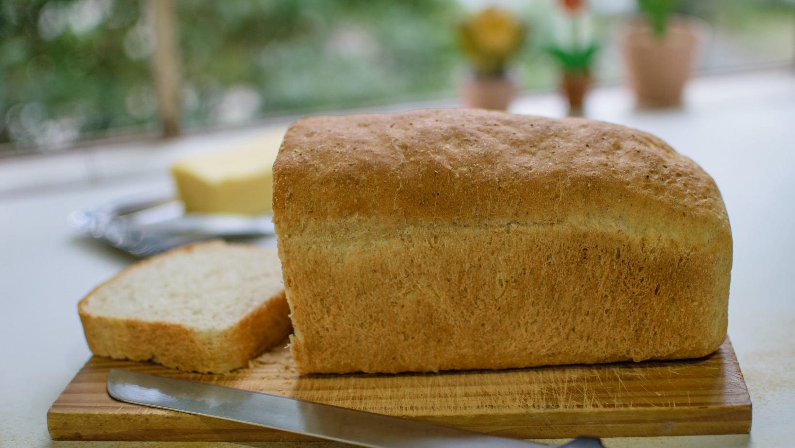 Pão caseiro de liquidificador