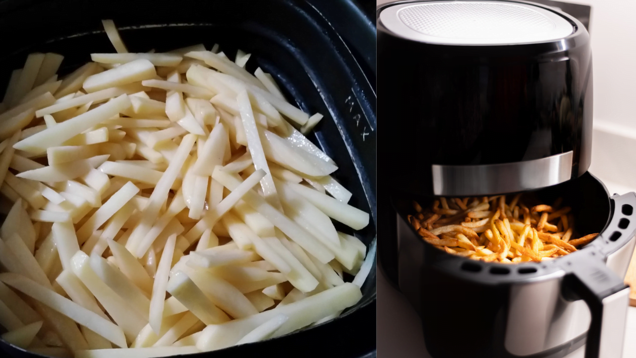 Batata Frita na Airfryer